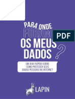 Para Onde Foram Meus Dados Um Guia Rápido Sobre Como Proteger Seus Dados Pessoais Na Internet - LAPIN