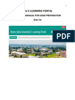 RSU Elearning Portal Training Manual 1