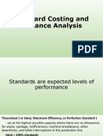 Standard Costing and Variance Analysis