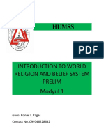 World Religion Module 1