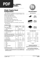 LM339D - Single Supply Quad Comparators