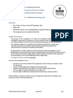 1 - Mis770 Assignment Two 2015