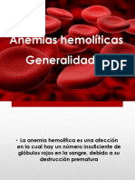 3.4 Generalidades Anemia Hemolítica