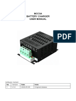 BCC3A Battery Charger User Manual V1.0 PDF