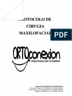 Protocolo Cirugia Maxilofacial