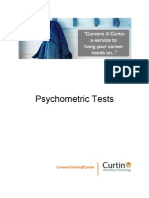 Psychometric Tests