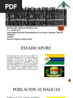 Estado Apure y Poblacion Achaguas