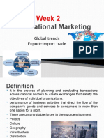 Week 2 International Marketing