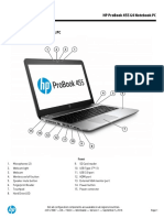 HP ProBook 455 G4 Quickspecs