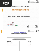 Semana 6 Caso de Costos Estimados