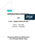 13-5m Annular Bop Operation Manual