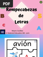 Rompecabezas de Letras