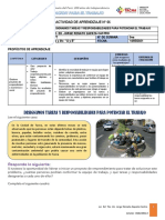 SEMANA 09 Designamos Tareas y Responsabilidades