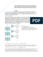 Finite Impulse Response