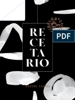 Recetario de Cocina, Coruña 2019