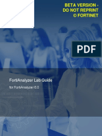 Beta Version - Do Not Reprint © Fortinet: Fortianalyzer Lab Guide