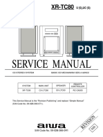 Service Manual: XR-TC80