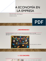 La Economía en La Empresa