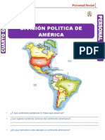 División Politica de América para Cuarto Grado de Primaria 10 05