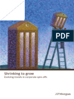 Shrinking To Grow: Evolving Trends in Corporate Spin-Offs