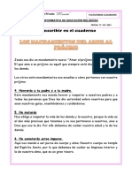 17-05 - 4to - Los Mandamientos Del Amor Al Prójimo