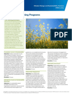 Sustainability Training Brochure