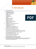 Cambridge IGCSE and International Certificate Spanish Foreign Language Grammar Workbook Answers