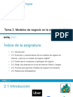 PMD-PER 1881 Tema 2 Modelos de Negocio en La Economia Digital