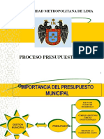 3-Proceso Presupuestario - MML