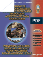 Compendio de Elementos Contables, de Calculo de Costosy Tecnicas de Produccion Agropecuaria para Productores