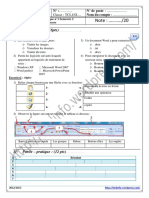 Contrôle TCL1 - M2L2