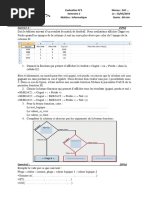 Devoir 3 Modele 1 Informatique 3ac Semestre 2