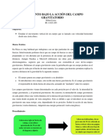 Movimiento Bajo La Acción Del Campo Gravitatorio