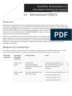 DQI Diet Quality Index - International