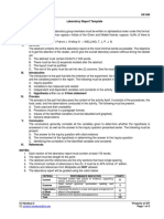 Lab Report Format