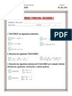 Parcial Álgebra - Preguntas