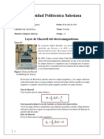 Leyes de Maxwell Del Electromagnetismo.