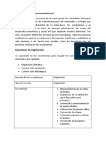 Exposicion de La Funcion de Regulación de Los Ecosistemas