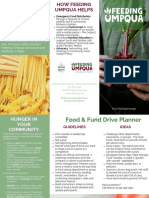 Food Drive Brochure