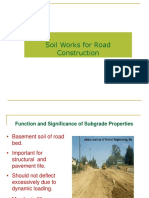 Soil Works For Road Construction