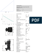 Sewage Pump 100LPM@5M (CSP 80-21 - 2,2KW - 2pole)