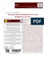 Proliferative Diabetic Retinopathy and Its Management: A Case Series