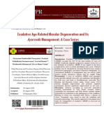 Ayurvedic: Exudative Age-Related Macular Degeneration and Its Management: A Case Series