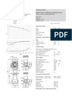 Pompa Transfer Mall 1 1000lpm@70m (Evo V 6403-1-18,5kw - 2pole)