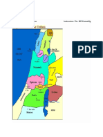 Map of The Twelve Tribes Junrel