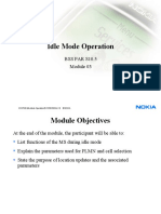 Idle Mode Operation: Bss Par S10.5