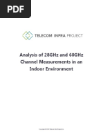 Analysis of 28GHz and 60GHz Channel Measurements in An Indoor Environment, 2019