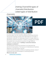 What Is Marketing Channel? (4 Types of Marketing Channels) Distribution Channel Guide (4 Types of Distribution Channels)