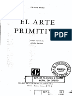 BOAS, Franz. El Arte Primitivo