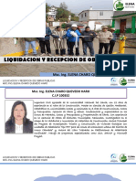 Liquidacion y Recepcion de Obras